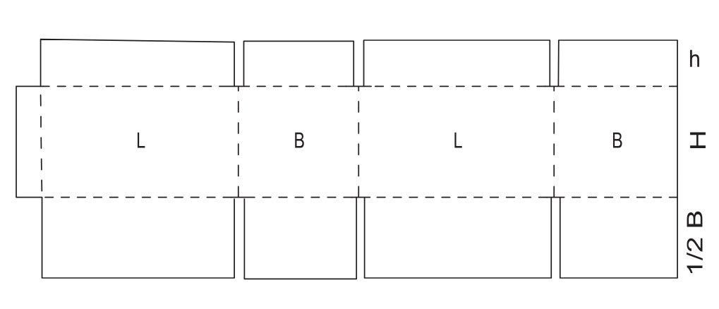 Коробка Fefco 0209