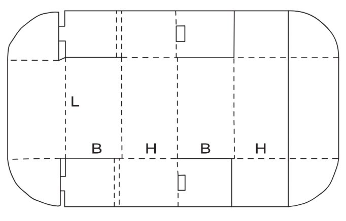 Коробка Fefco 0472