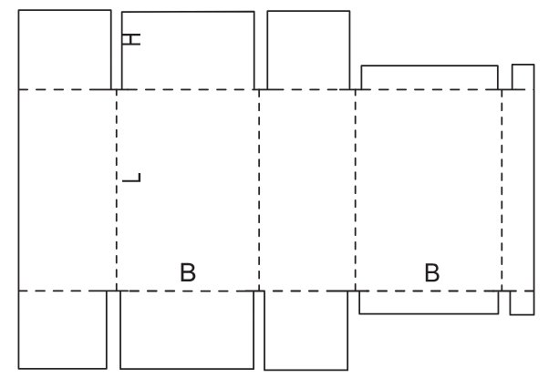 Коробка Fefco 0441
