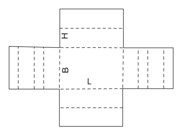 Коробка Fefco 0403