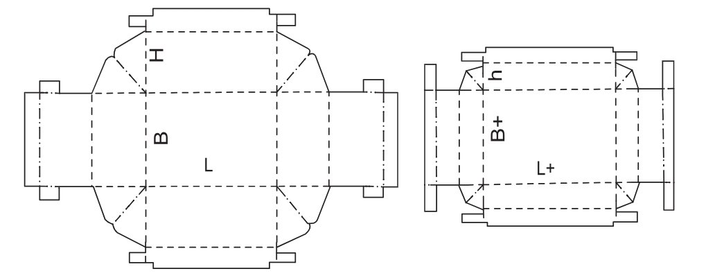 Коробка Fefco 0322