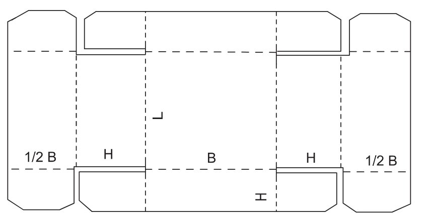 Коробка Fefco 0416