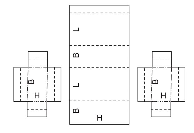Коробка Fefco 0615