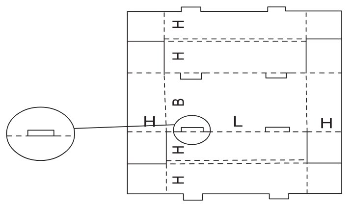 Коробка Fefco 0424