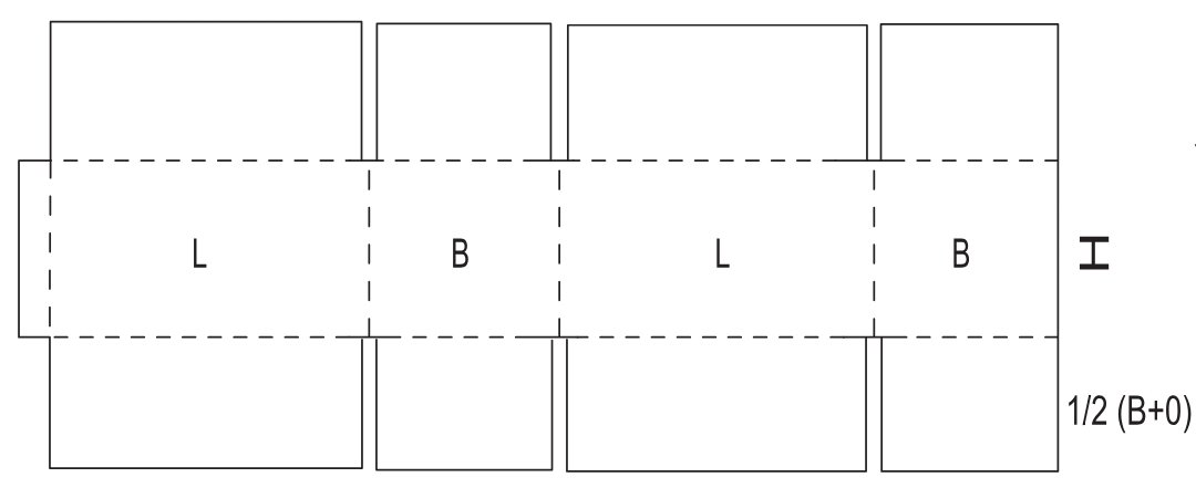 Коробка Fefco 0202
