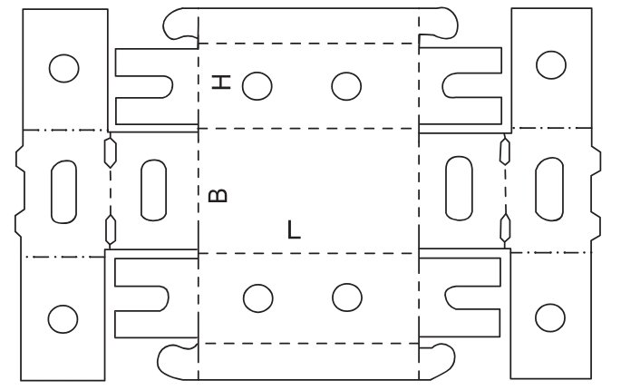 Коробка Fefco 0432