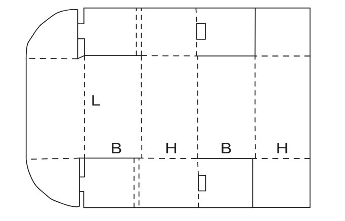 Коробка Fefco 0471