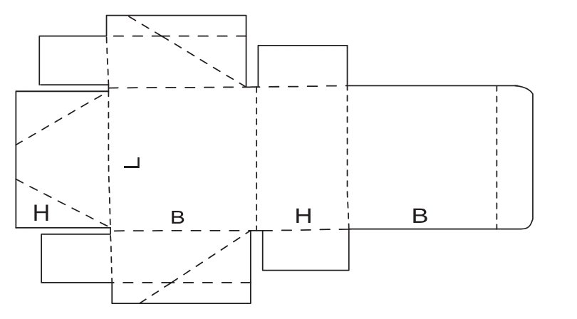 Коробка Fefco 0747