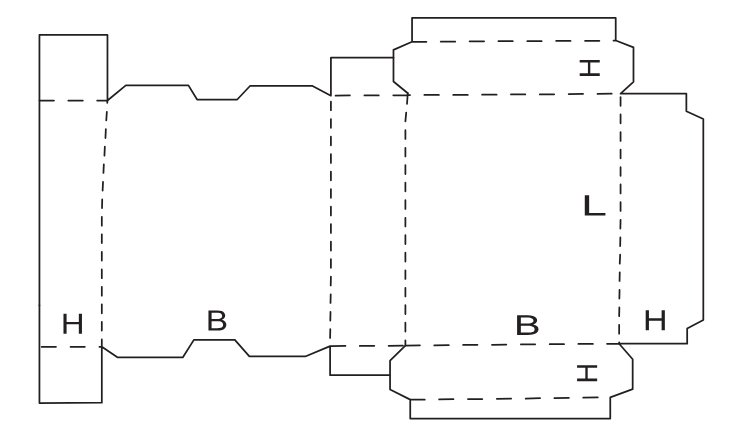 Коробка Fefco 0447