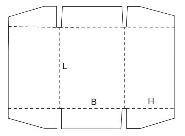 Коробка Fefco 0460