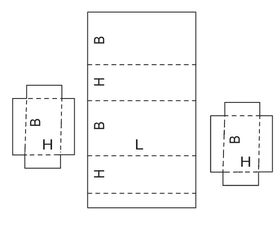 Коробка Fefco 0610