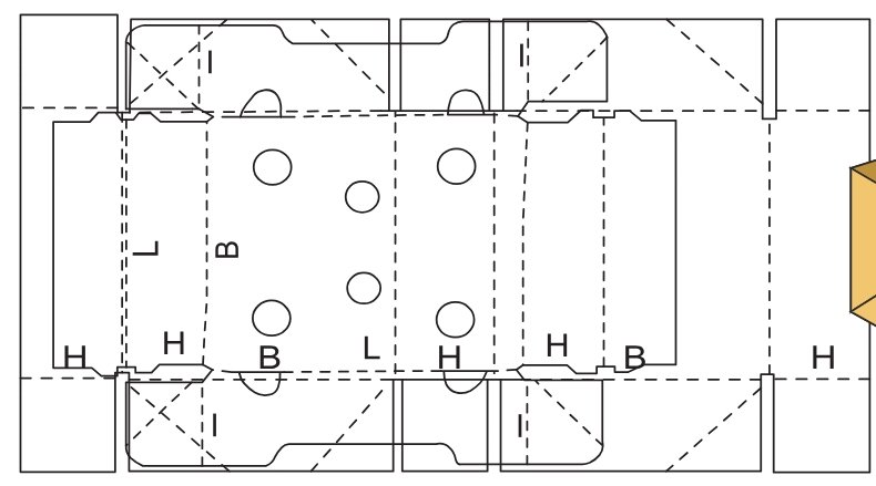 Коробка Fefco 0772