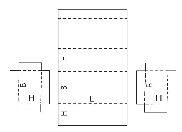 Коробка Fefco 0608