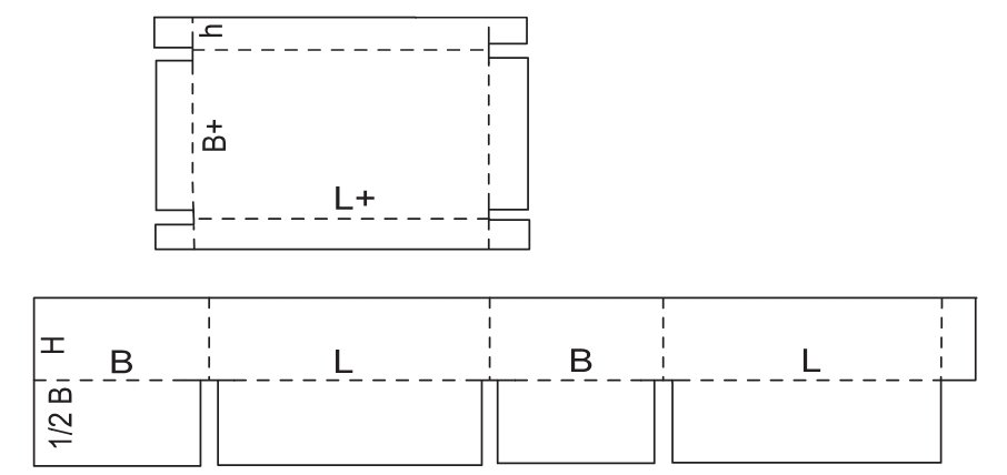 Коробка Fefco 0312