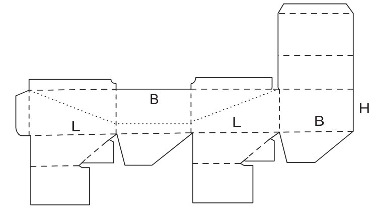 Коробка Fefco 0716
