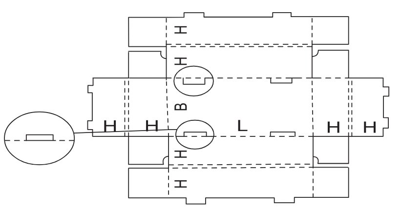 Коробка Fefco 0425