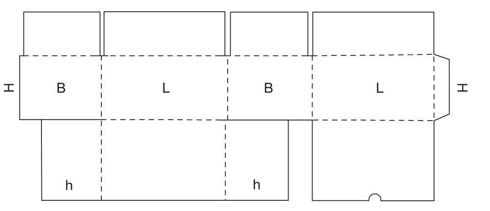 Коробка Fefco 0225