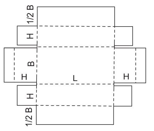Коробка Fefco 0415