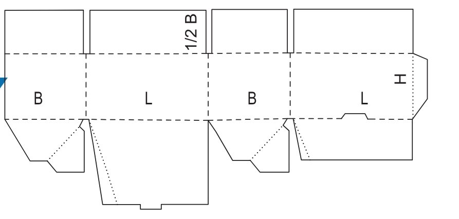 Коробка Fefco 0701