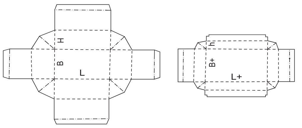 Коробка Fefco 0323