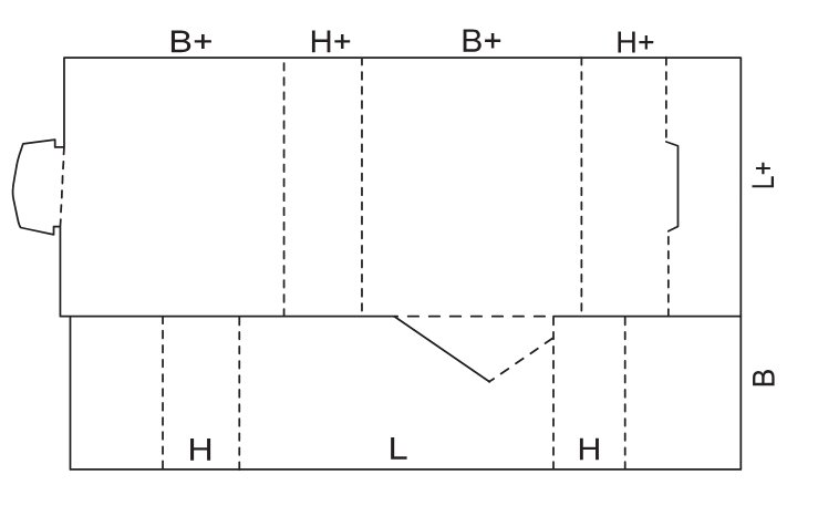 Коробка Fefco 0473