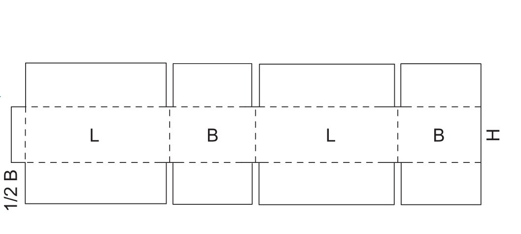 Коробка Fefco 0201