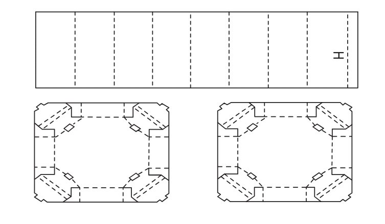 Коробка Fefco 0351