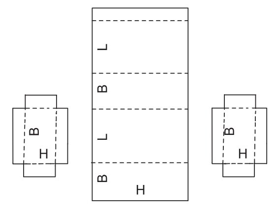 Коробка Fefco 0616