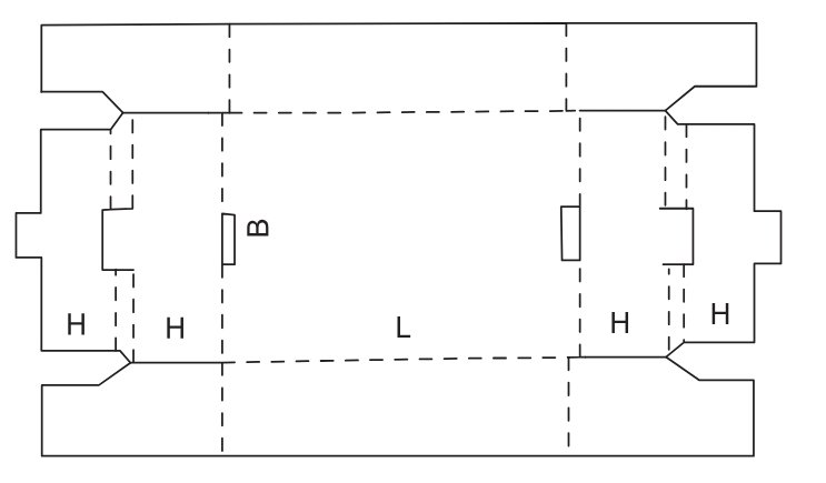 Коробка Fefco 0435