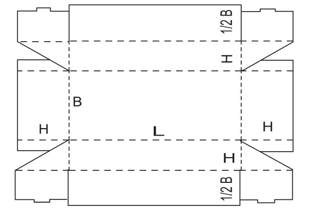 Коробка Fefco 0437