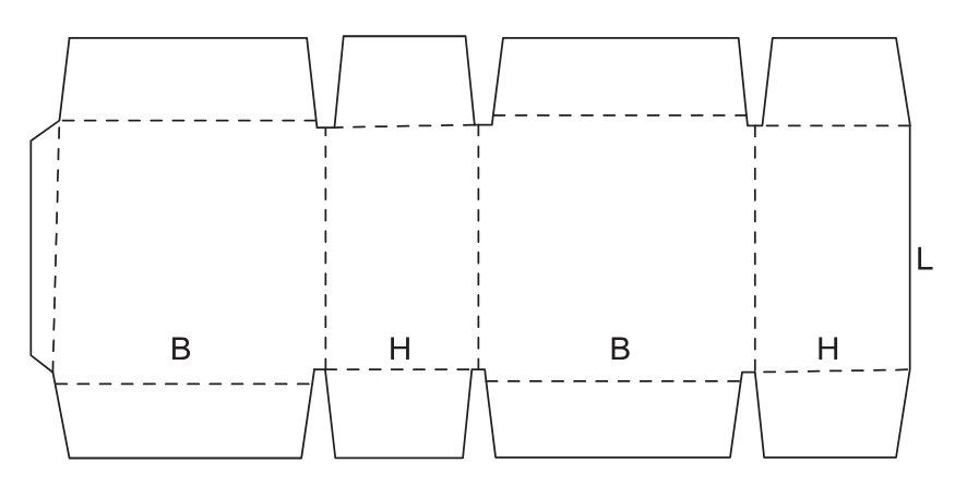 Коробка Fefco 0406
