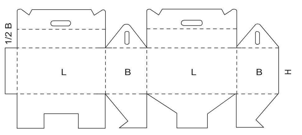 Коробка Fefco 0217