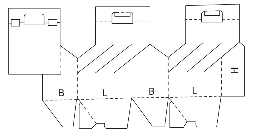 Коробка Fefco 0717