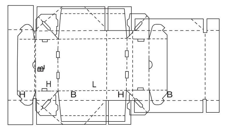 Коробка Fefco 0773