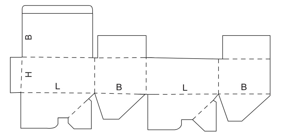 Коробка Fefco 0713