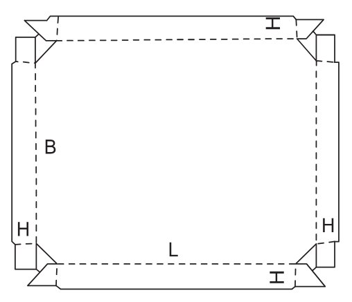Коробка Fefco 0459