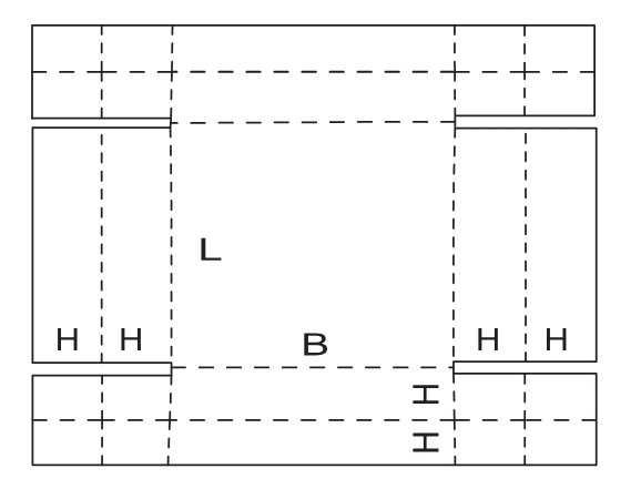 Коробка Fefco 0456