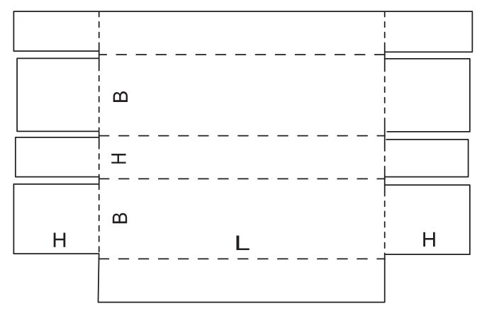 Коробка Fefco 0410