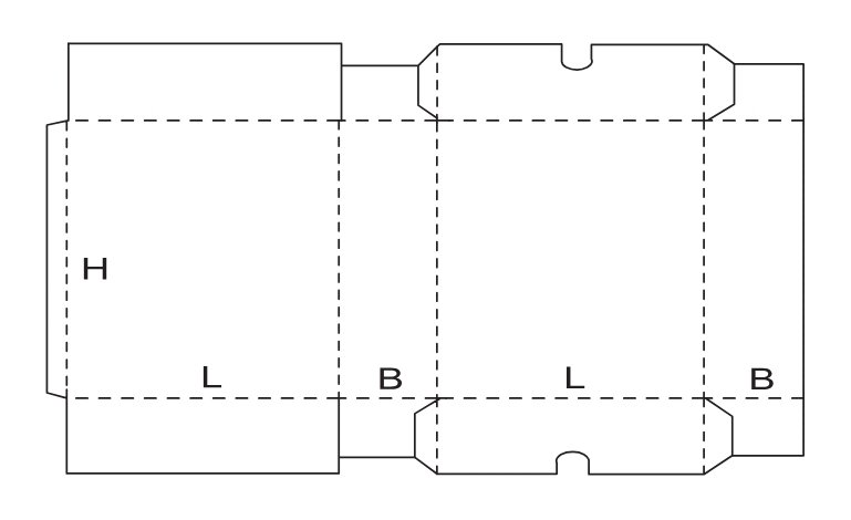 Коробка Fefco 0227