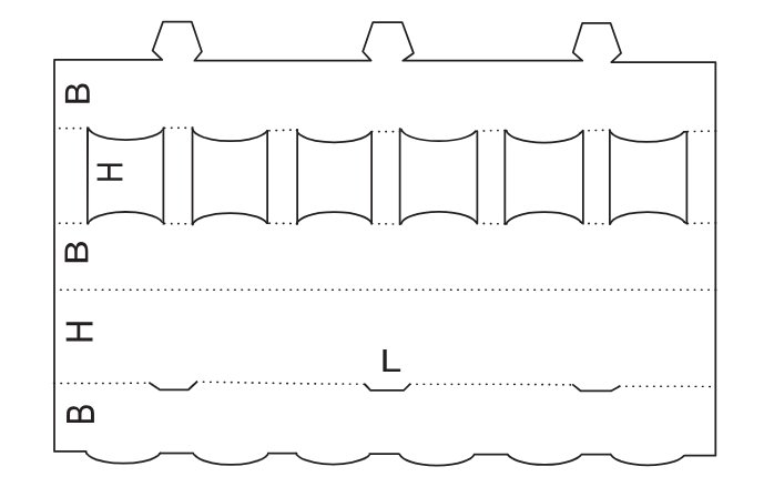 Коробка Fefco 0752
