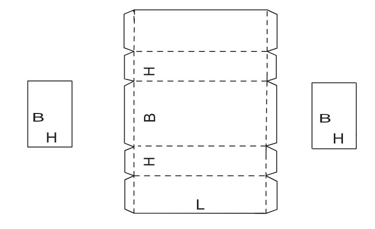 Коробка Fefco 0606