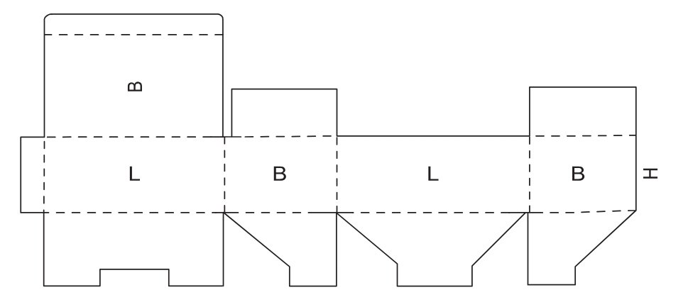 Коробка Fefco 0215