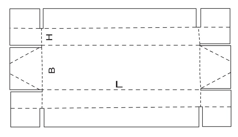 Коробка Fefco 0718