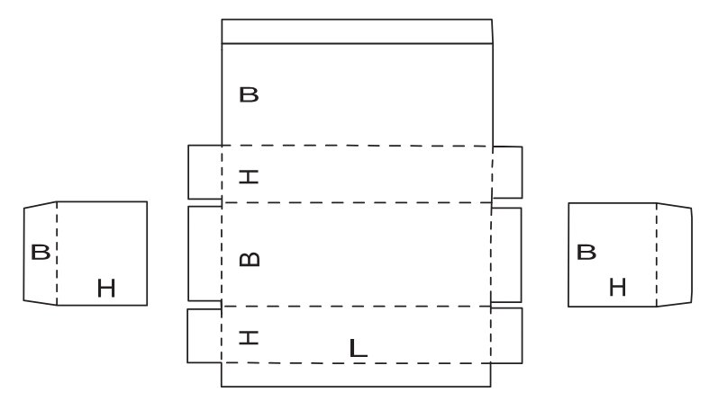 Коробка Fefco 0602
