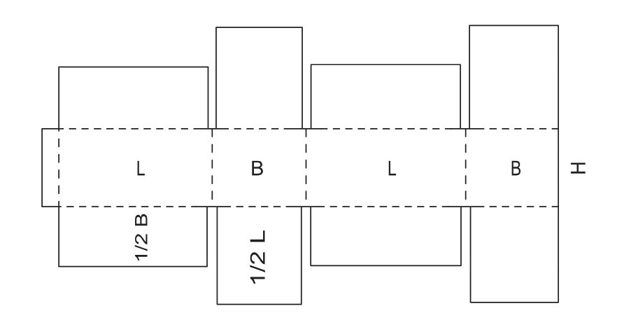Коробка Fefco 0204