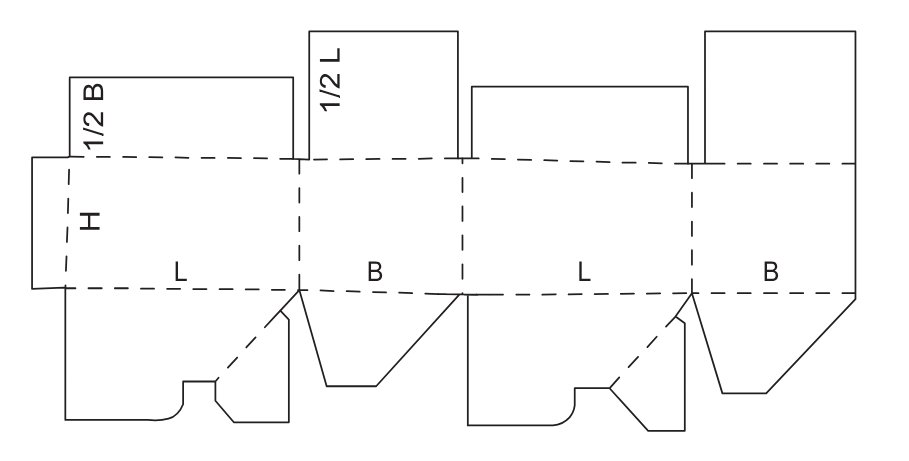 Коробка Fefco 0712