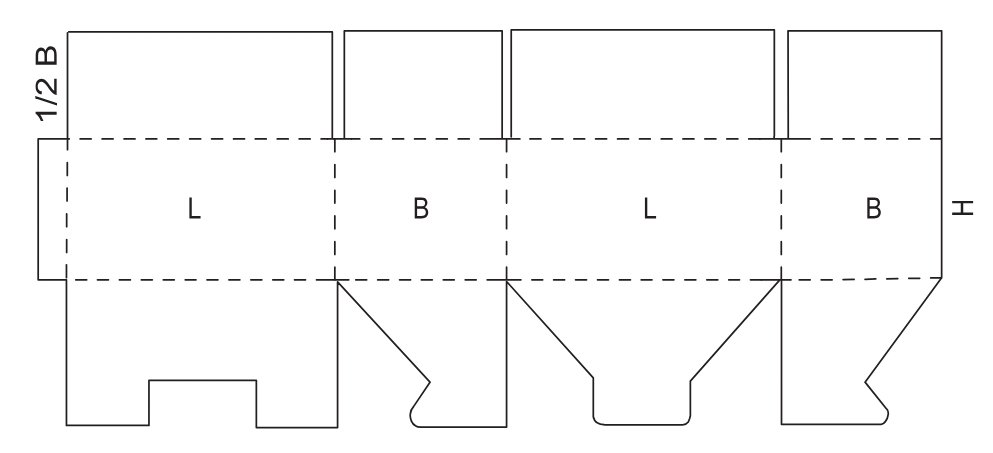 Коробка Fefco 0216