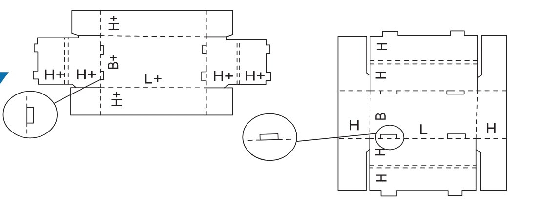 Коробка Fefco 0330