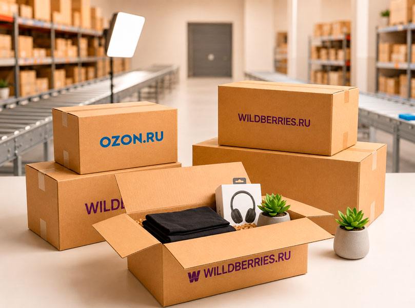 Коробки для маркетплейсов Ozon и Wildberries