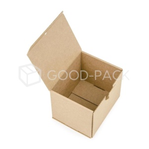 Самосборная картонная коробка 110x110x110 мм FEFCO 0713, Т11